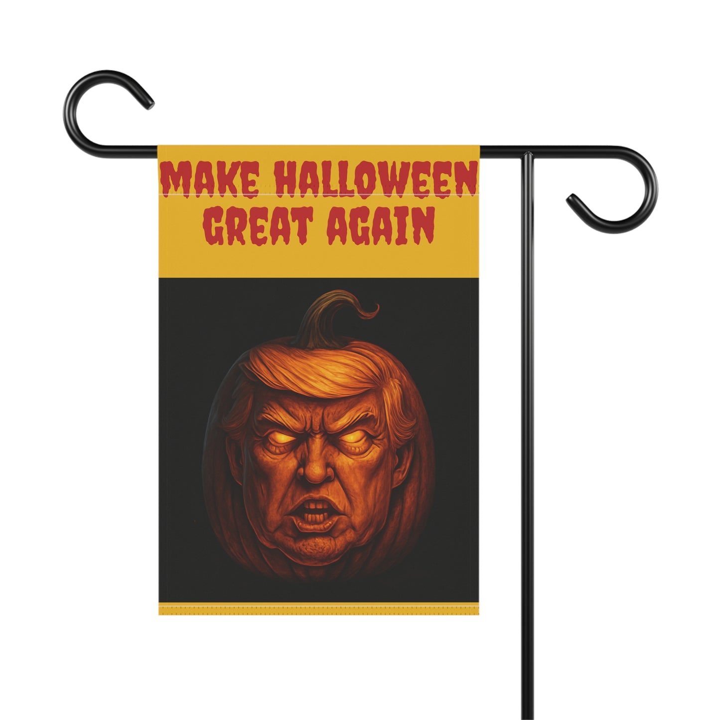Halloween Garden Banner, Spooky Lawn Decoration, Outdoor Fall Decor, Make Halloween Great Again, Seasonal House Flag, Party Yard Sign