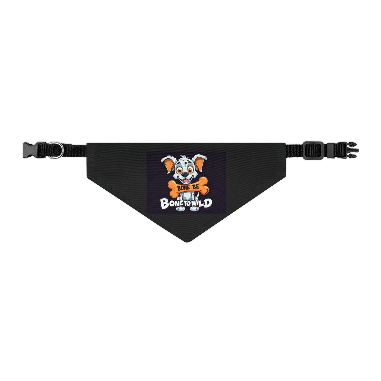 Bone to Be Wild Pet Bandana Collar, Dog Accessories, Pet Fashion, Dog Lovers Gift, Fun Dog Wear, Holiday Pet Gift