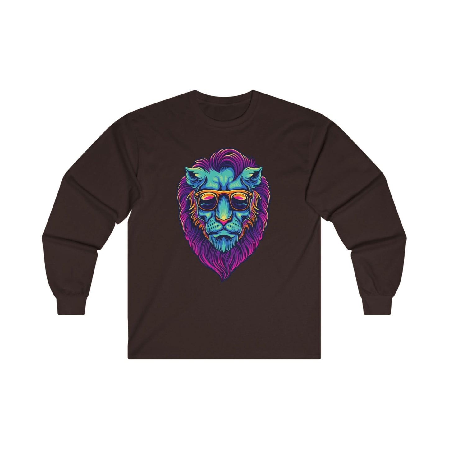 Lion Head With Sunglasses - Mleem