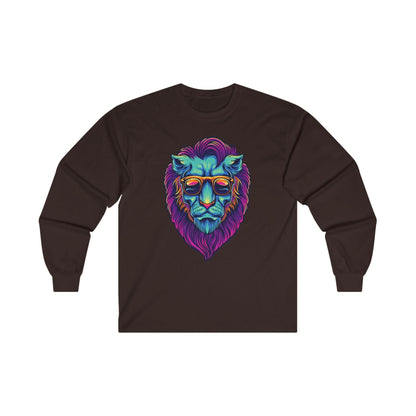 Lion Head With Sunglasses - Mleem