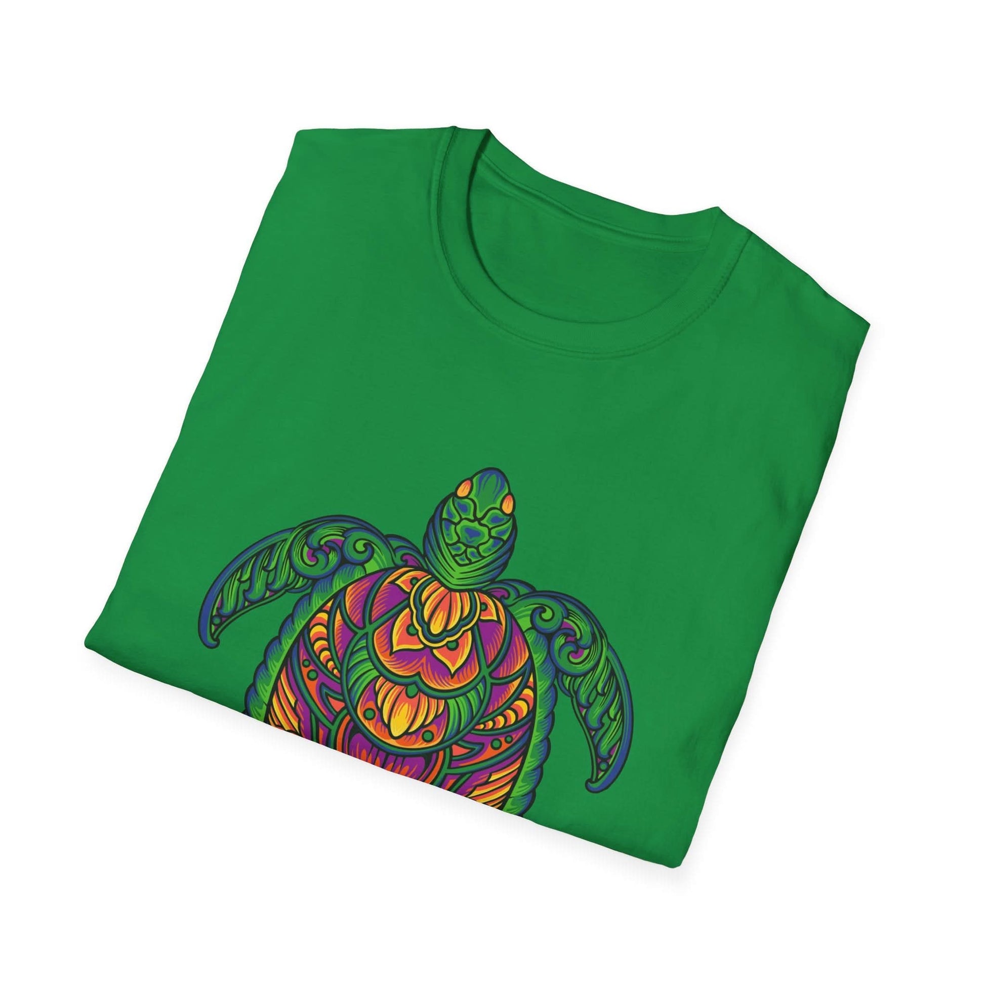 Turtle Floral Vintage Ornament - Mleem