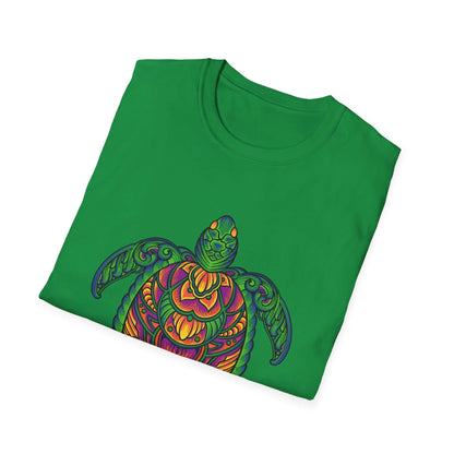 Turtle Floral Vintage Ornament - Mleem