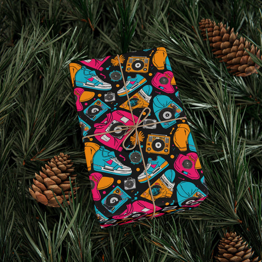 Colorful Wrapping Paper for Gifts, Birthday Parties, Holidays, Unique Gift Wrapping, Creative Present Ideas, Festive Decor