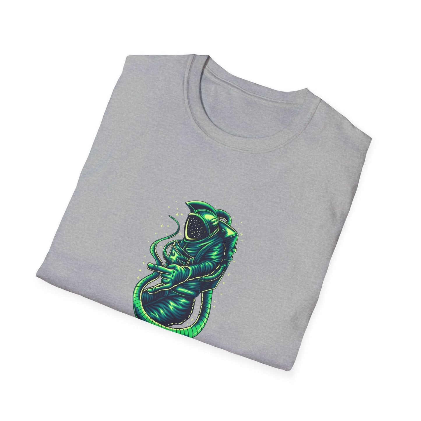 Astronaut in Space Green - Mleem