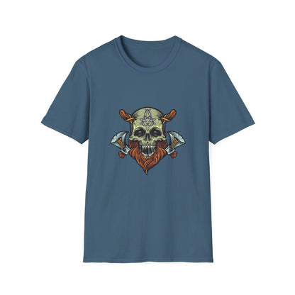 Viking Skull Warrior with Axe - Mleem
