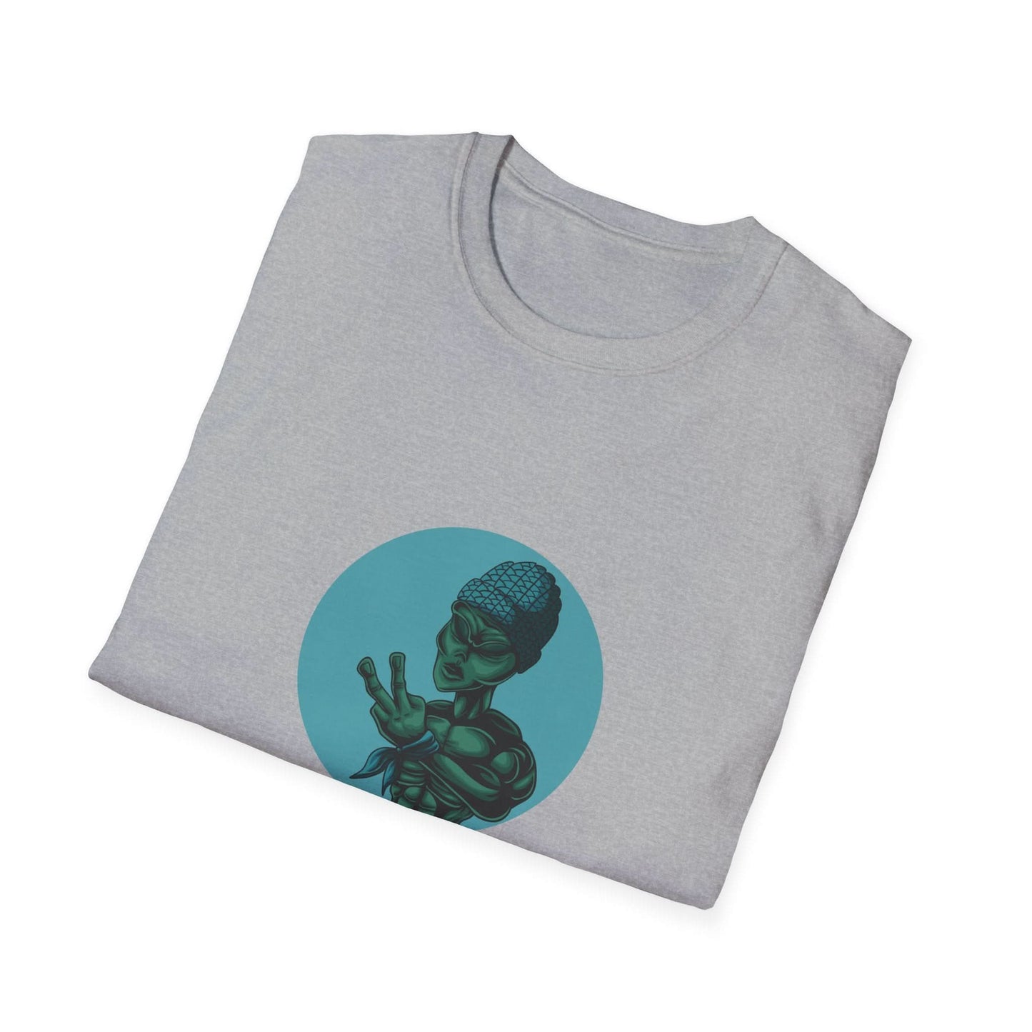 Alien Peace Sign - Mleem