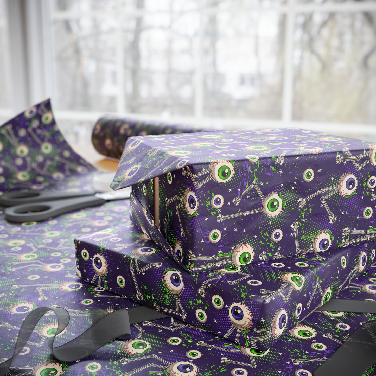 Colorful Wrapping Paper for All Occasions, Gift Wrap, Holiday Wrap, Birthday Gift, Unique Present Wrapping
