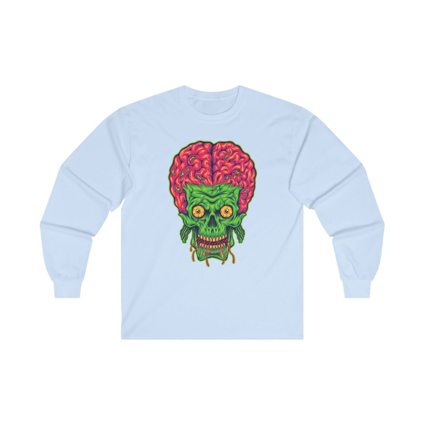 Creepy Zombie Head Skull - Mleem