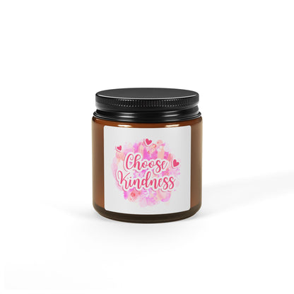 Scented Soy Candle - Choose Kindness, Eco-Friendly Home Decor