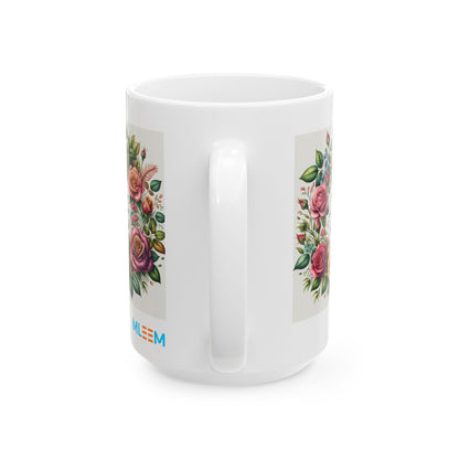 Floral Ceramic Mug