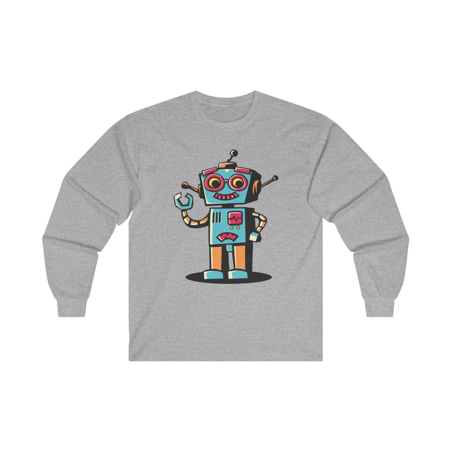 Retro Robot Cartoon Character - Mleem