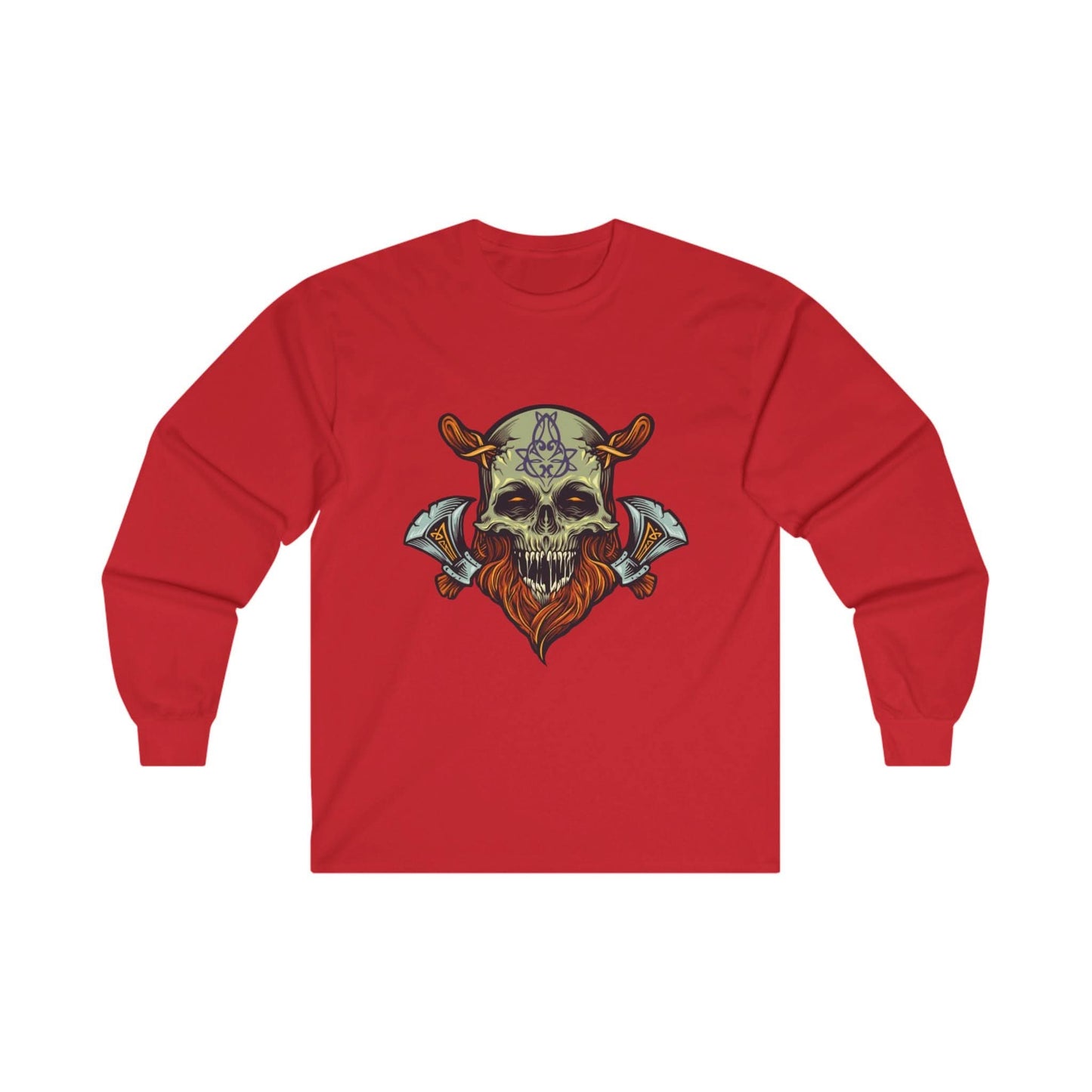 Viking Warrior Skull - Mleem