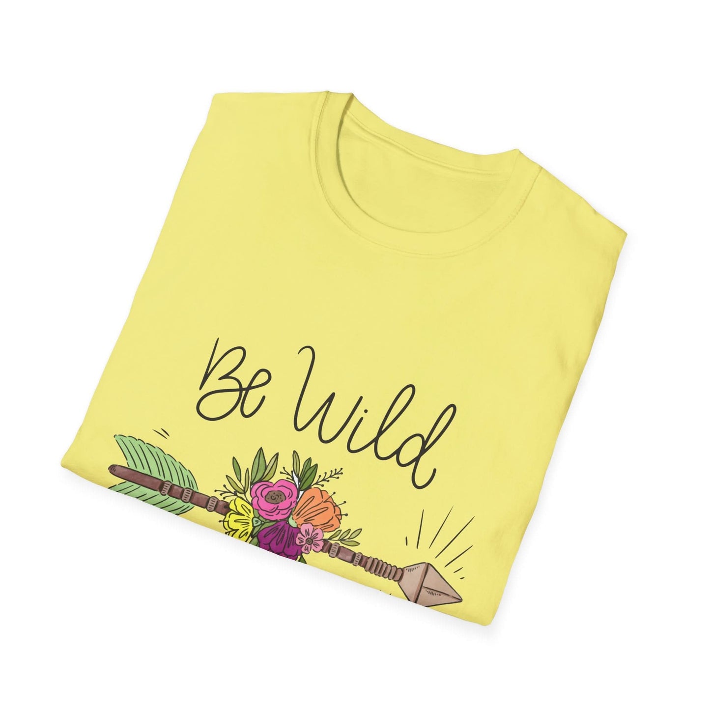 Be Wild Be Brave Flower Arrow - Mleem