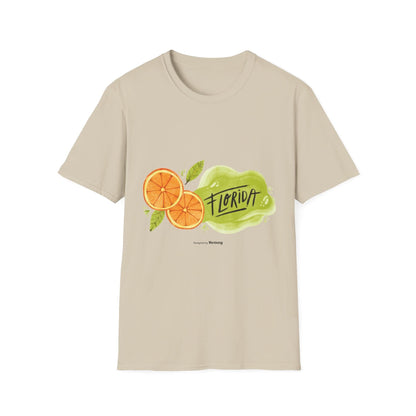 Florida Orange County Watercolor - Mleem