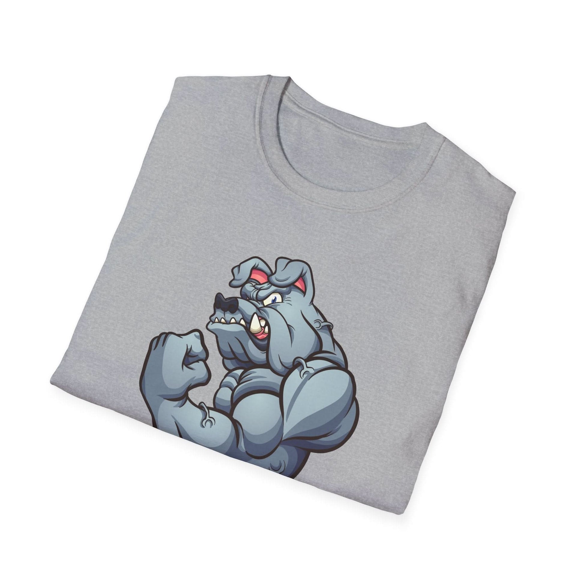 Buldog Bicep Mascot - Mleem