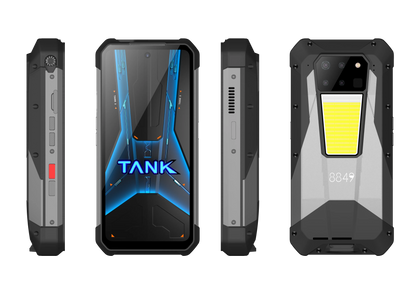 8849 Tank 3 Pro by Unihertz Rugged Smartphone 5G with 100 Lumens Projector 36GB 512GB 23800mAh 200MP  Cell Phones - Mleem