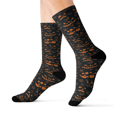 Halloween Pumpkin Sublimation Socks, Fun Socks for Fall, Cozy Seasonal Gift, Perfect for Halloween Parties, Trick or Treating, Unique [...]