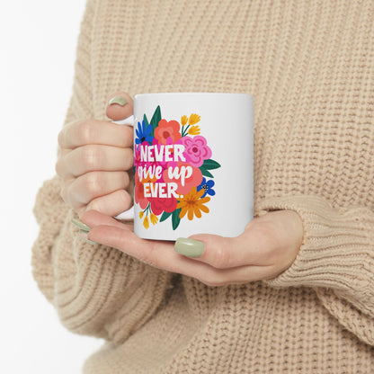 Floral Ceramic Mug - MLEEM