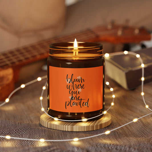 Amber Jar Soy Candle - Aromatherapy, Home Decor, Gift for Her, Relaxation, Self-Care