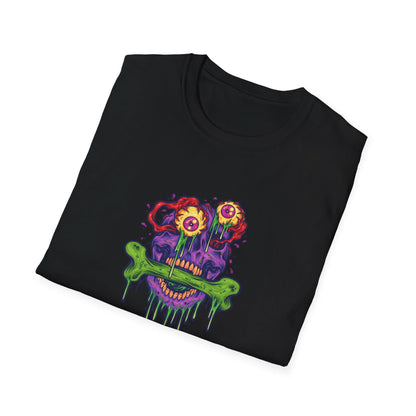 Scary Zombie Eyeball Skull Head - Mleem