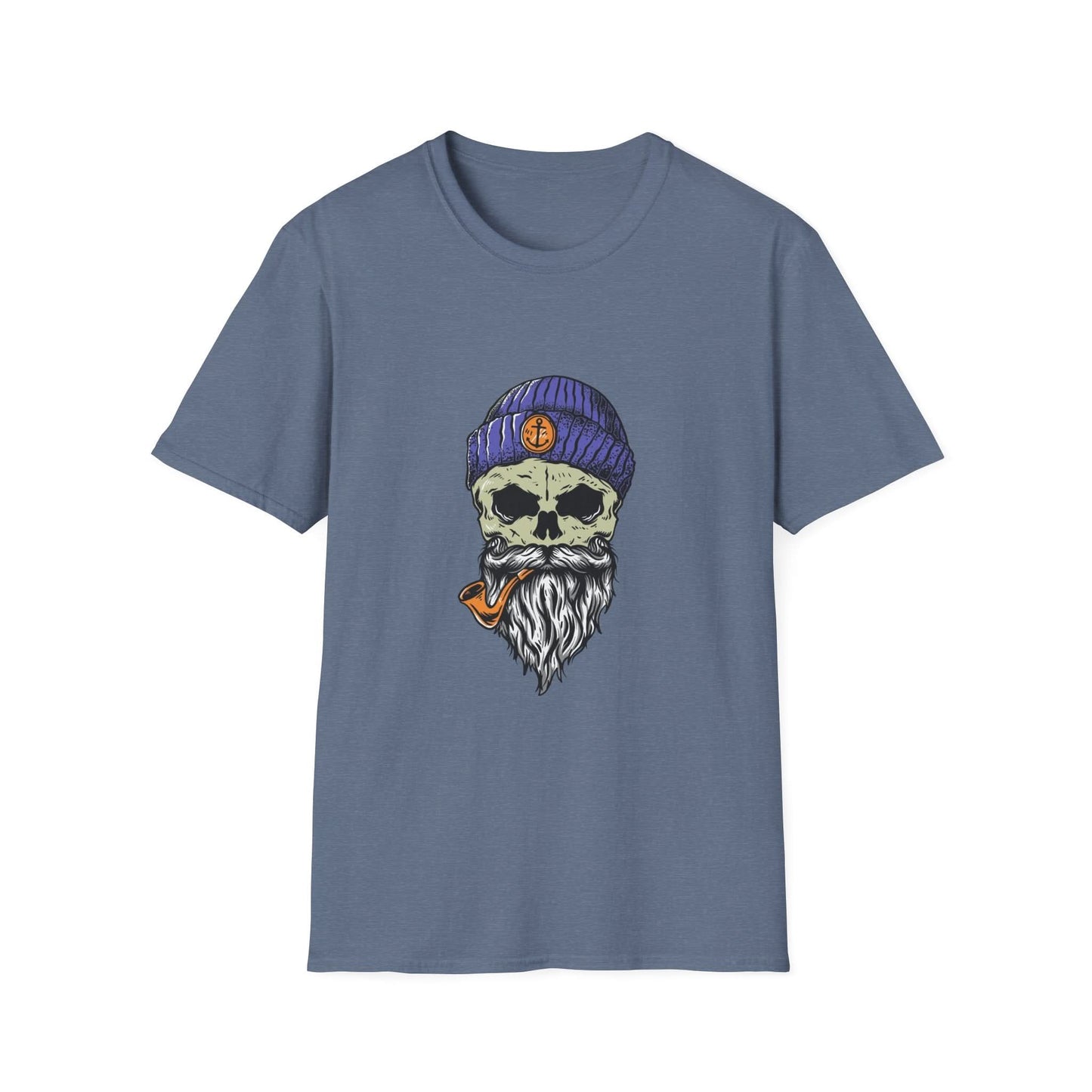 Skull Beard Illustration - Mleem