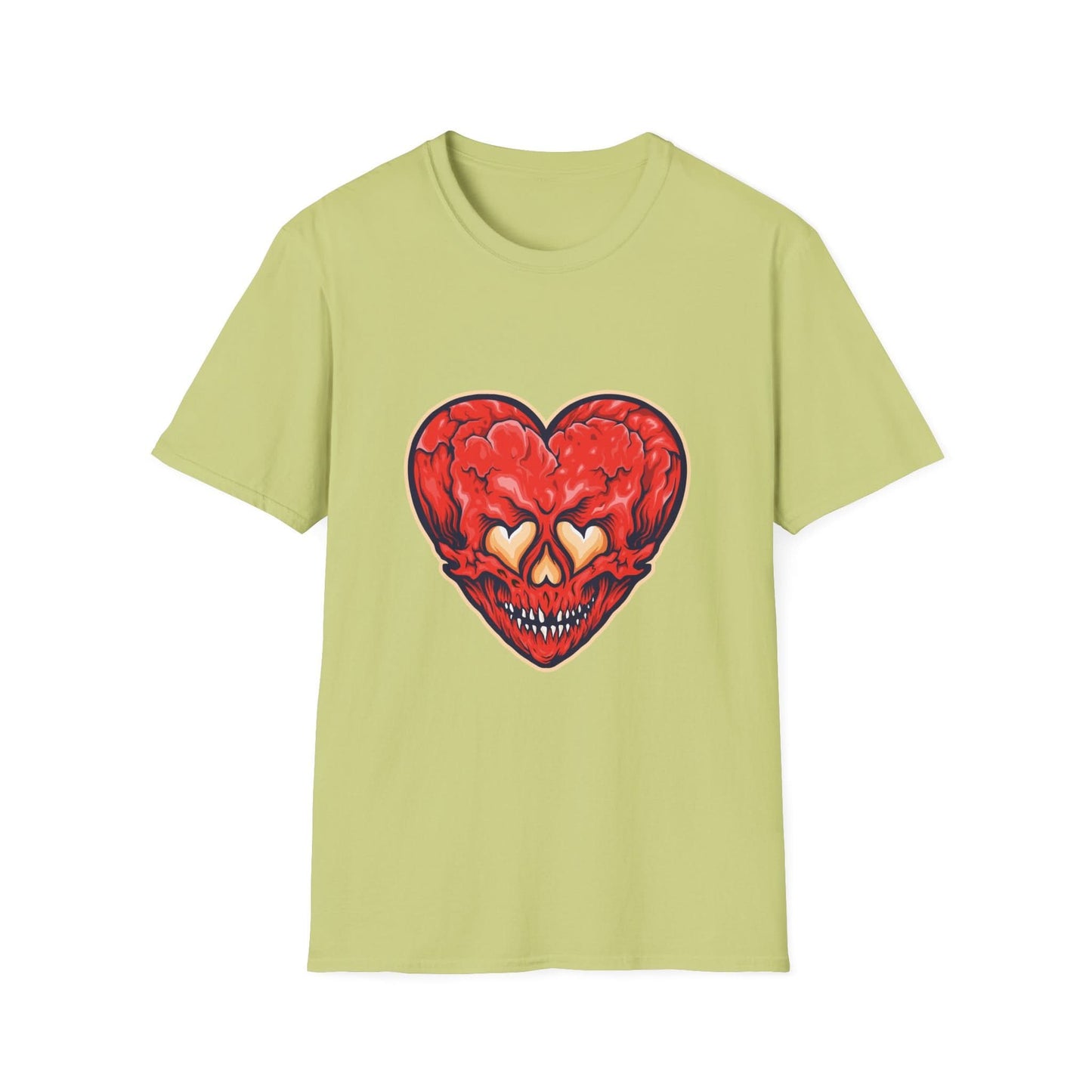 Cracked Heart Love Skull - Mleem