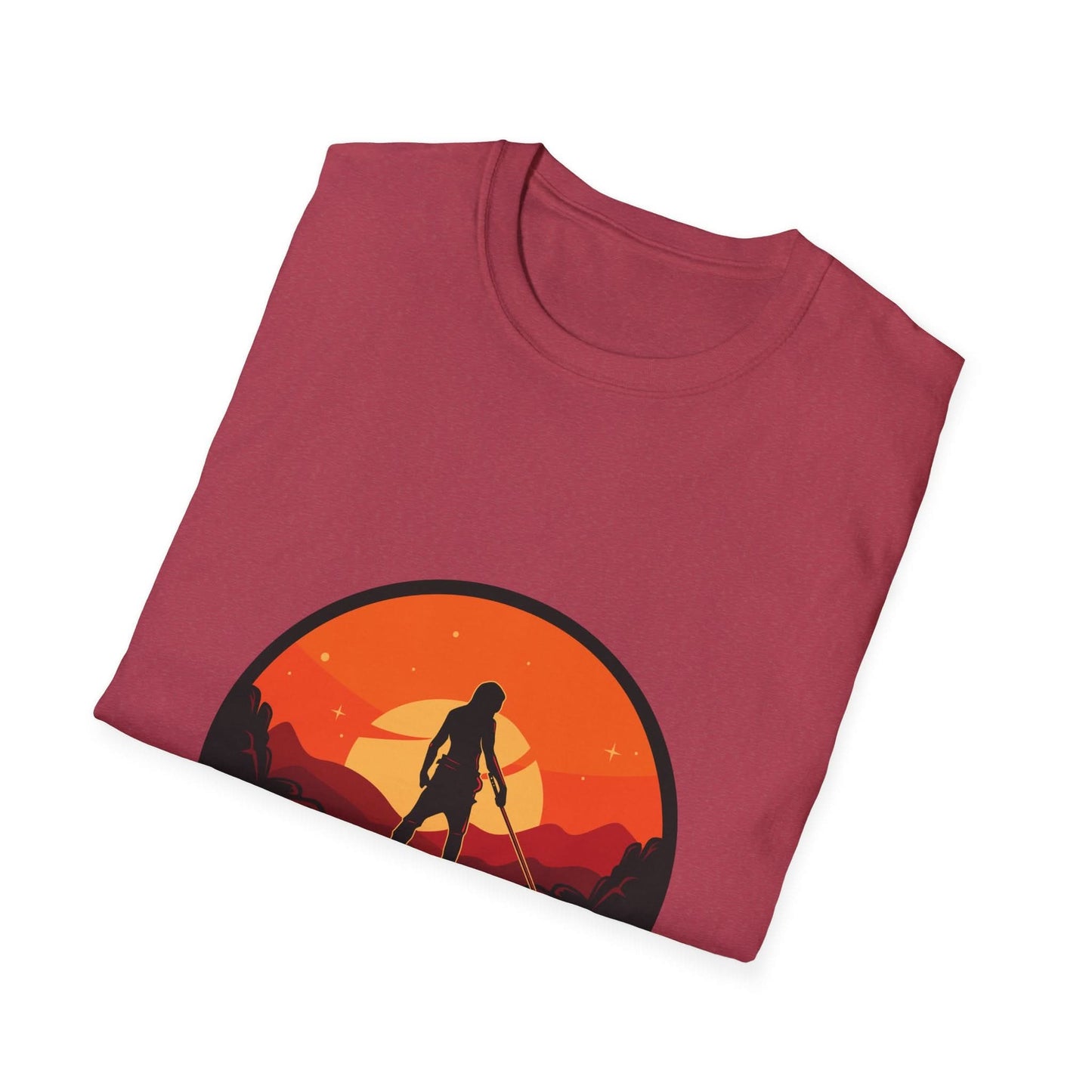 Swordsman With Sunset Background - Mleem
