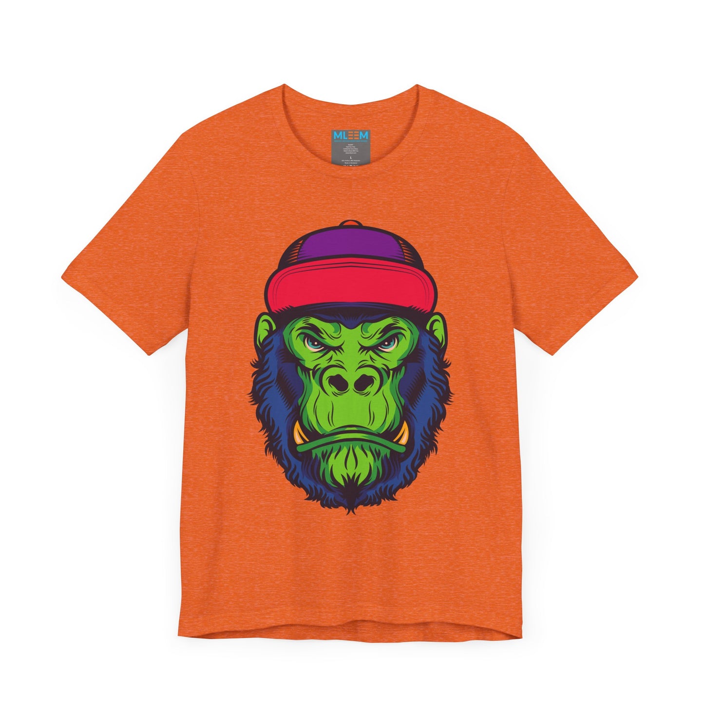 Vibrant Gorilla Graphic Tee - Unisex Short Sleeve T-Shirt