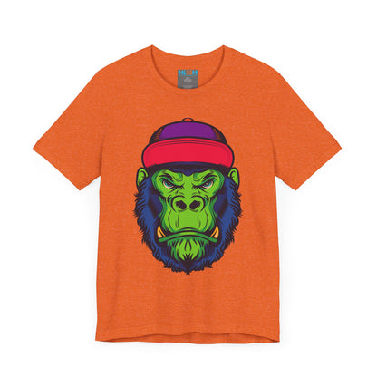 Vibrant Gorilla Graphic Tee - Unisex Short Sleeve T-Shirt