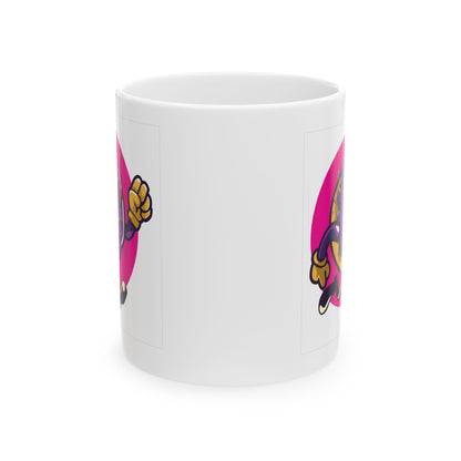 Vibrant Superhero Ceramic Mug
