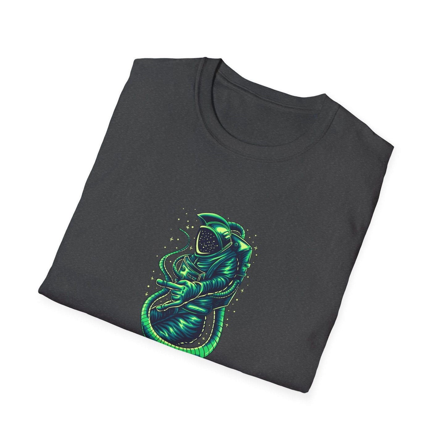 Astronaut in Space Green - Mleem