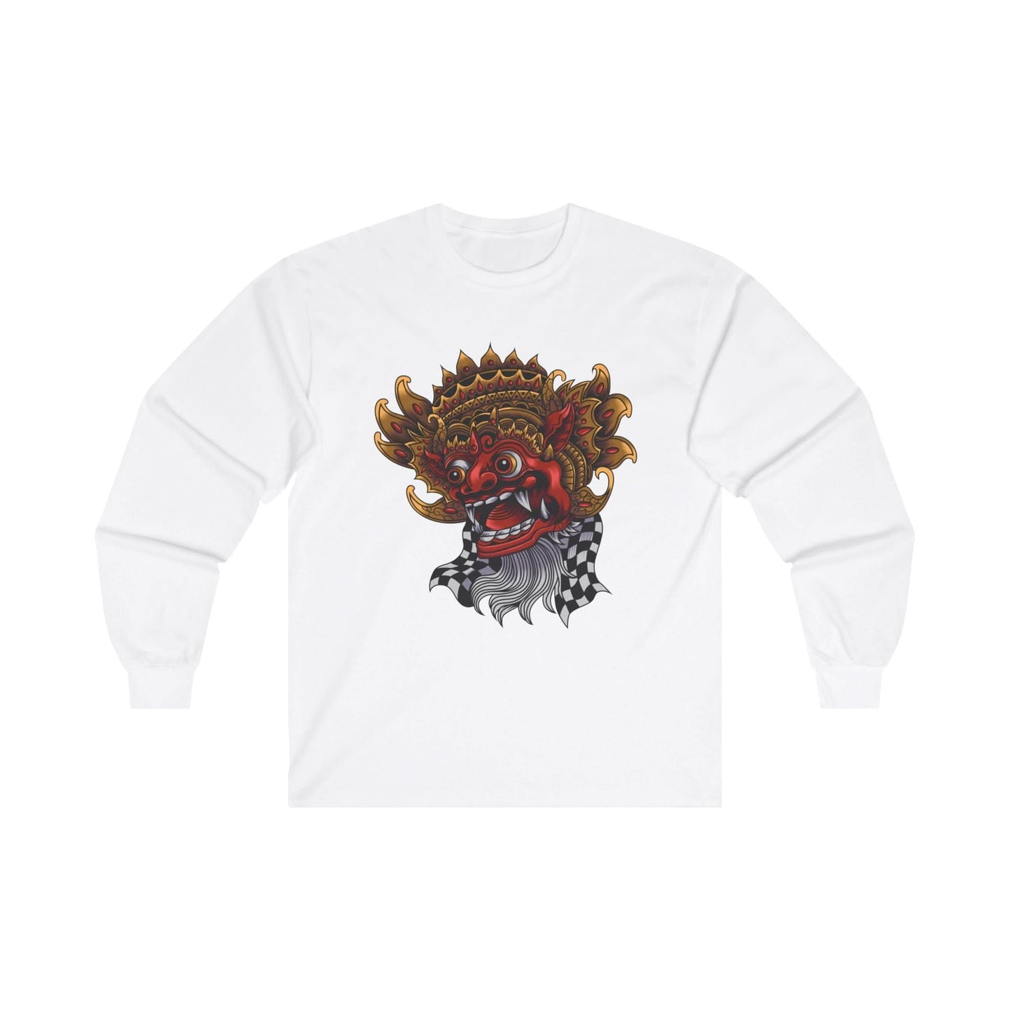 Barong Ball Mask Illustration - Mleem