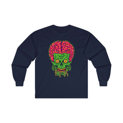 Creepy Zombie Head Skull - Mleem