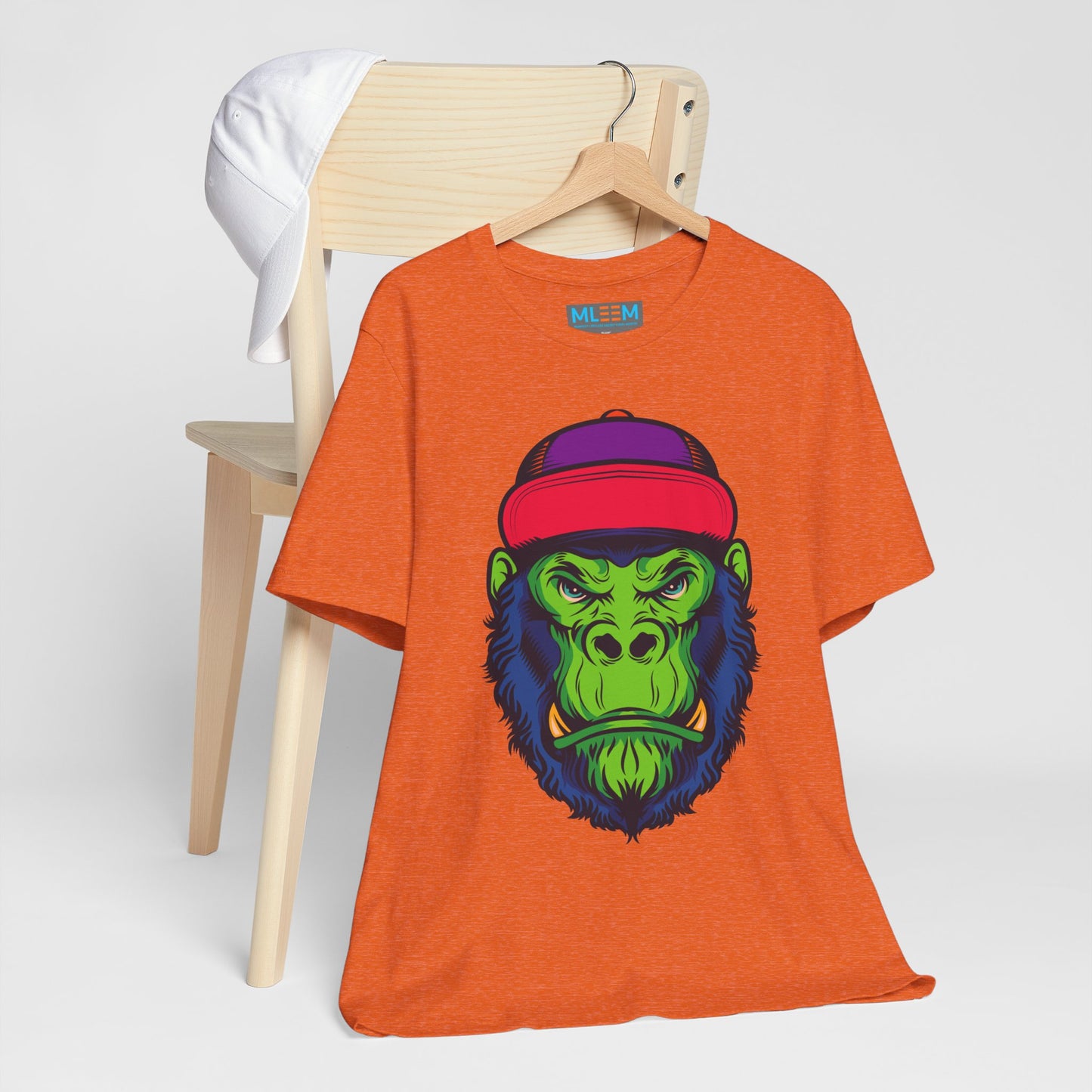 Vibrant Gorilla Graphic Tee - Unisex Short Sleeve T-Shirt
