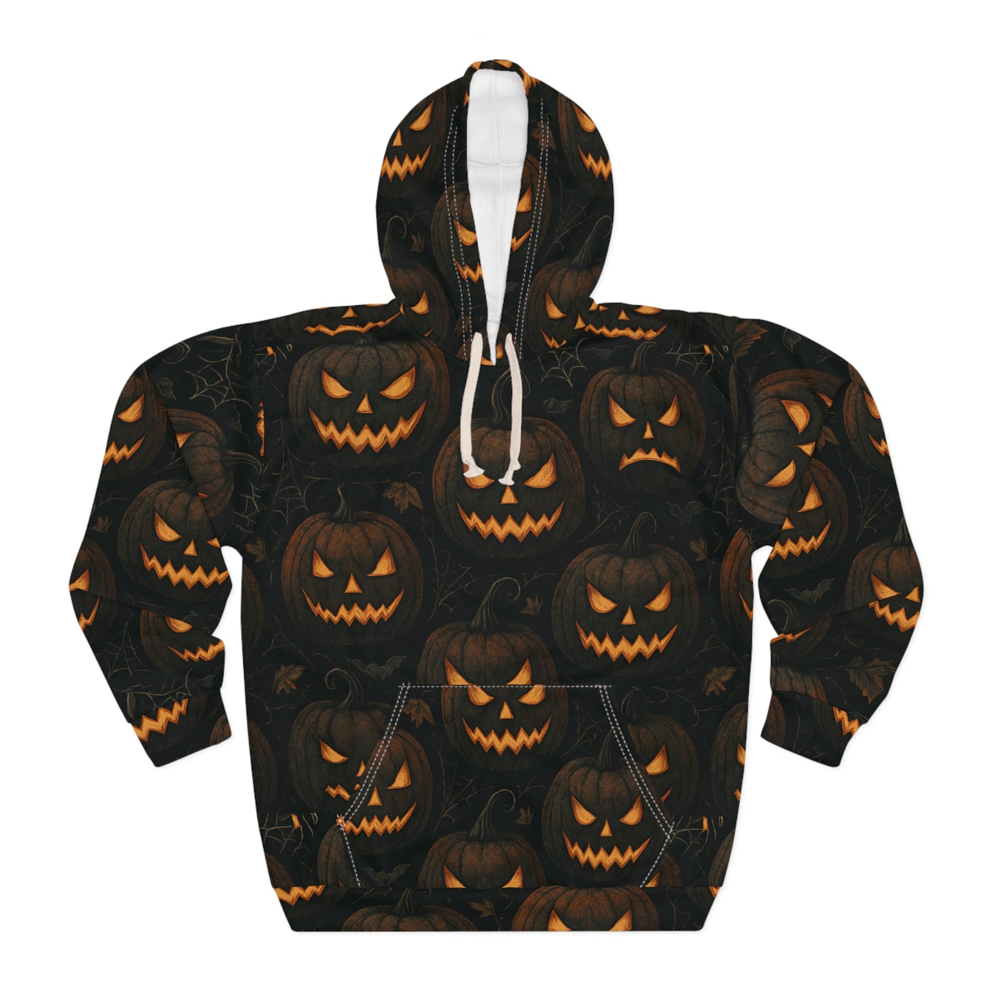 Halloween Pumpkin Unisex Pullover Hoodie