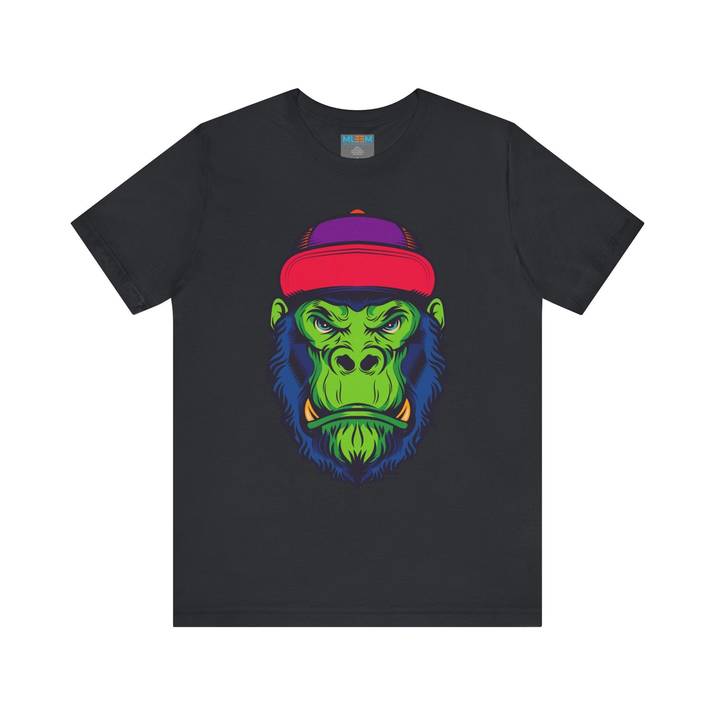 Vibrant Gorilla Graphic Tee - Unisex Short Sleeve T-Shirt
