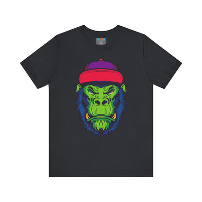 Vibrant Gorilla Graphic Tee - Unisex Short Sleeve T-Shirt