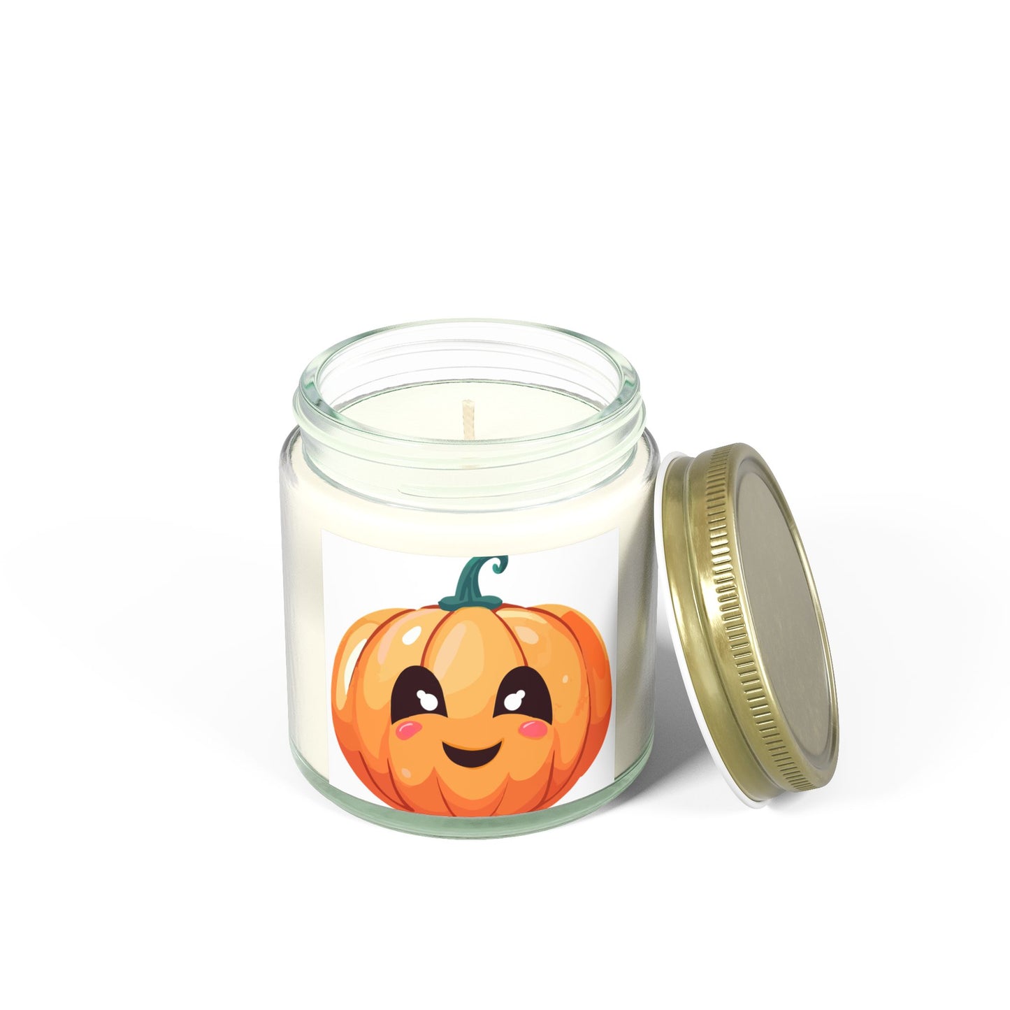 Cute Pumpkin Scented Candle, Fall Gift, Home Decor, Cozy Atmosphere, Halloween Decorations