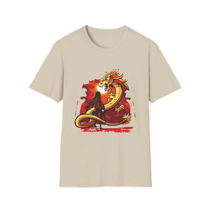 Girl Facing A Dragon - Mleem
