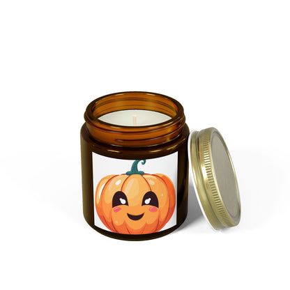 Cute Pumpkin Scented Candle, Fall Gift, Home Decor, Cozy Atmosphere, Halloween Decorations