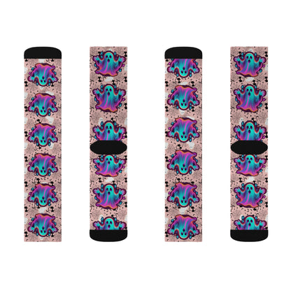 Colorful Sublimation Socks for Funky Style, Unique Gift, Cozy Homewear, Fashionable Accessories, Fun Everyday Wear
