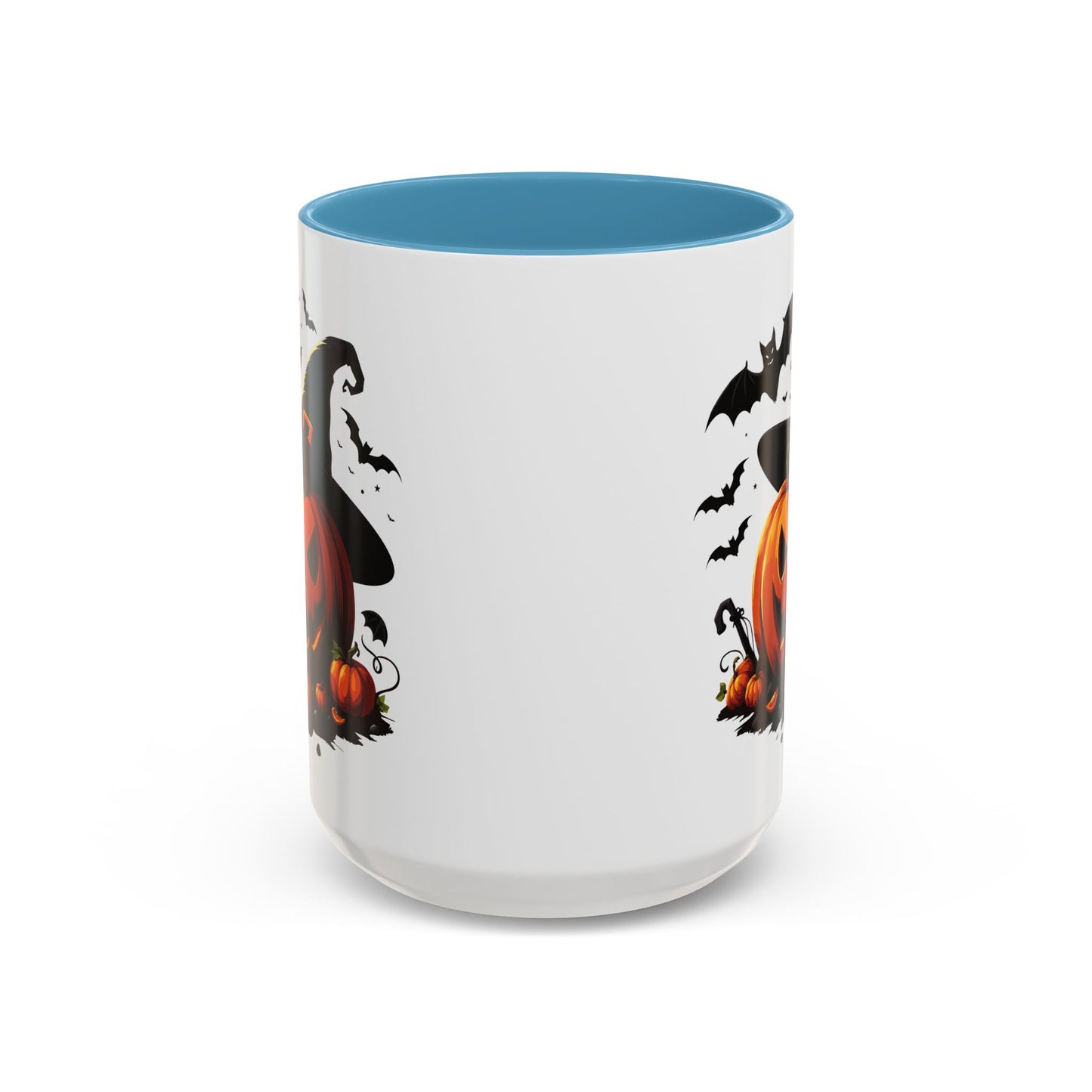 Halloween Pumpkin Accent Coffee Mug – Perfect for Fall, Autumn, Spooky Season, Gift for Coffee Lovers, Home Decor