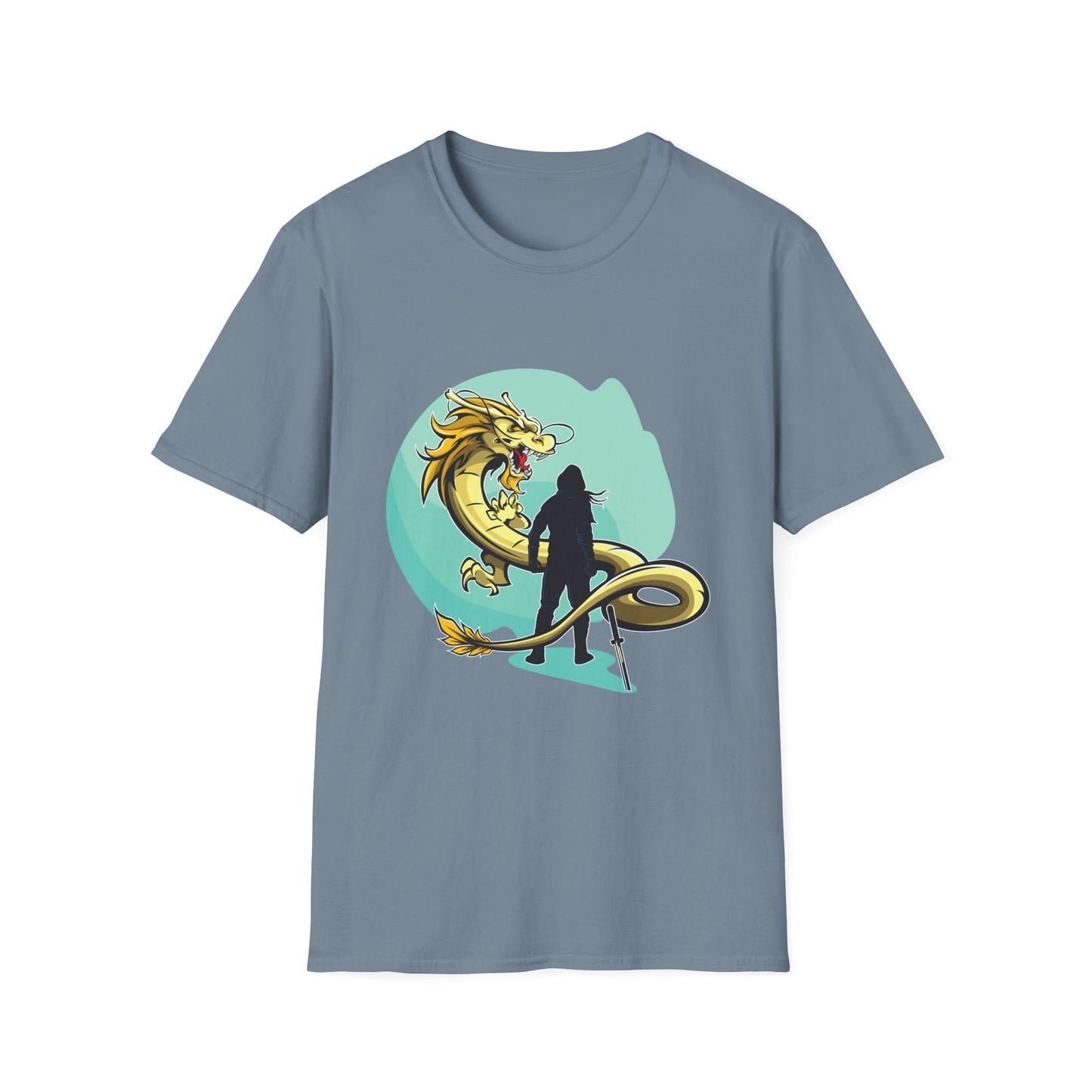 Swordsman Challenging The Dragon - Mleem
