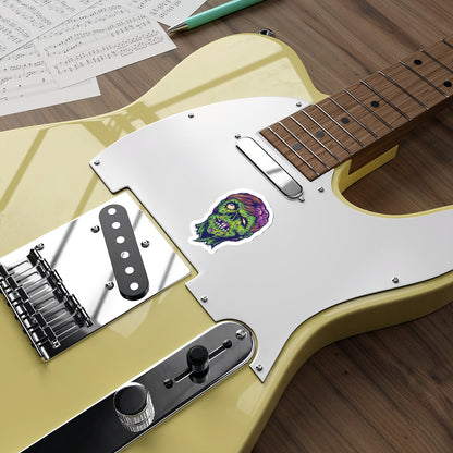 Zombie Die-Cut Stickers - Spooky Decor, Laptop Accessories, Halloween Party Favors, Gift Ideas for Horror Fans, Unique Art