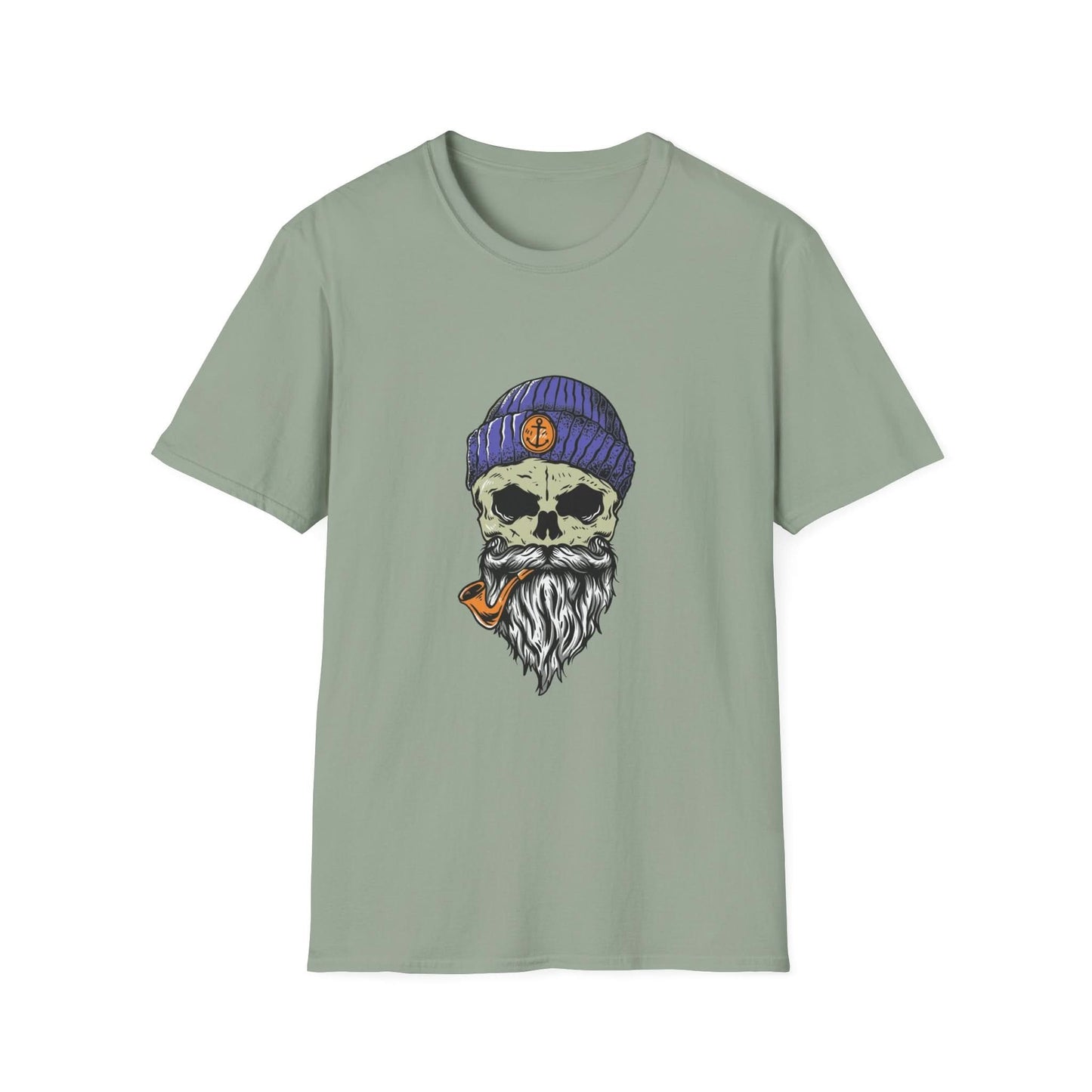 Skull Beard Illustration - Mleem