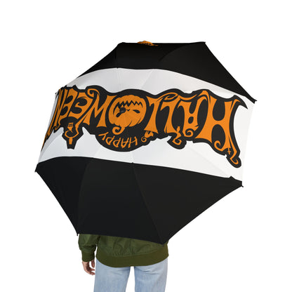 Stylish Semi-Automatic Umbrella, Unique Rain Protection, Folding Travel Umbrella, Gift for Him/Her, Weather-Resistant Design