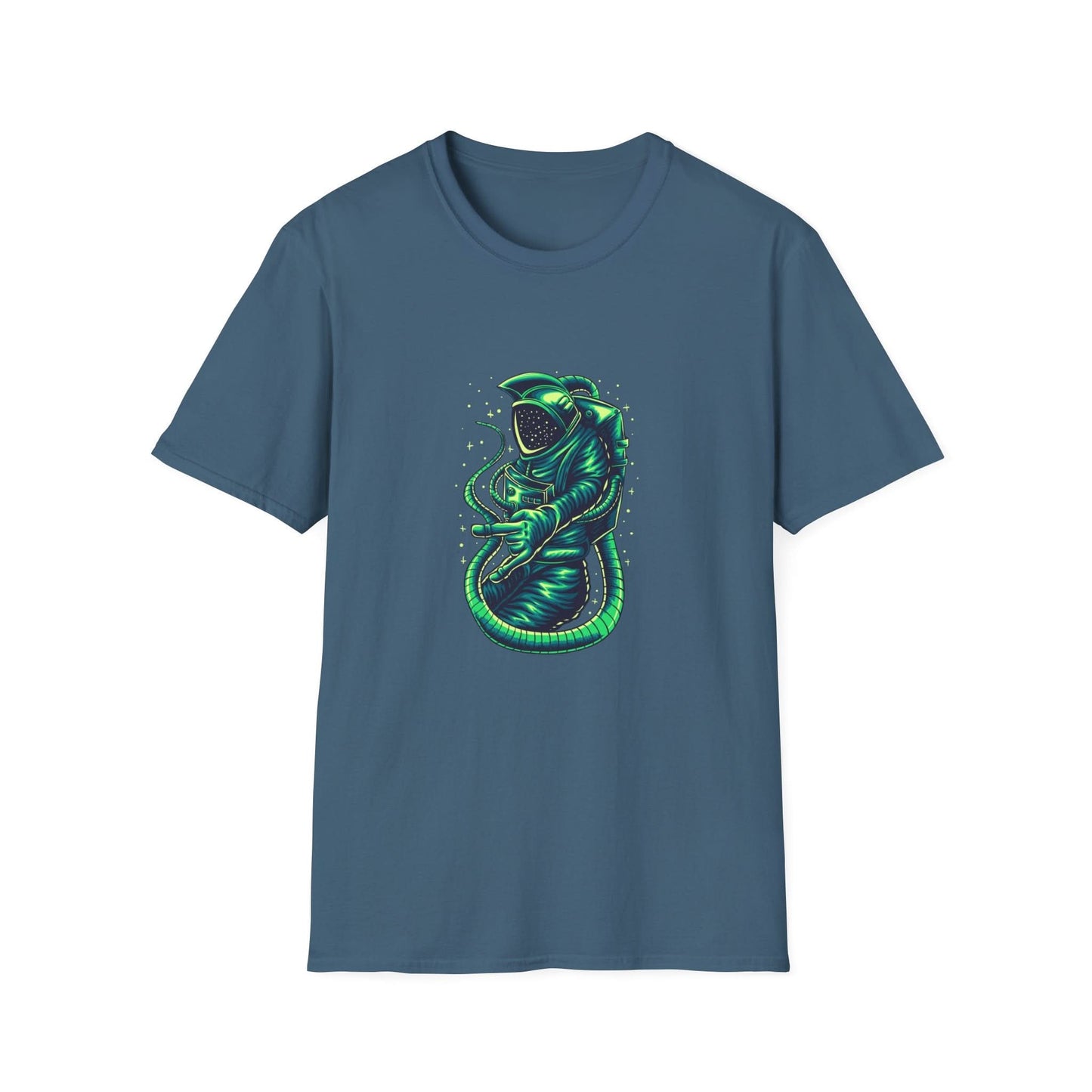 Astronaut in Space Green - Mleem