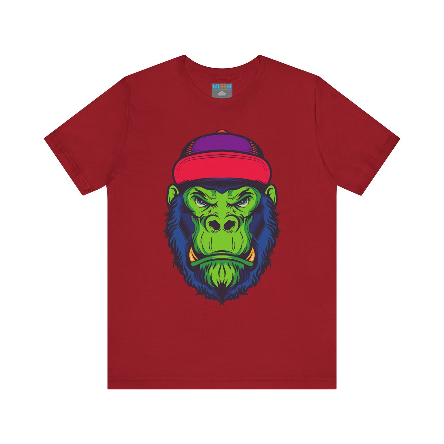 Vibrant Gorilla Graphic Tee - Unisex Short Sleeve T-Shirt