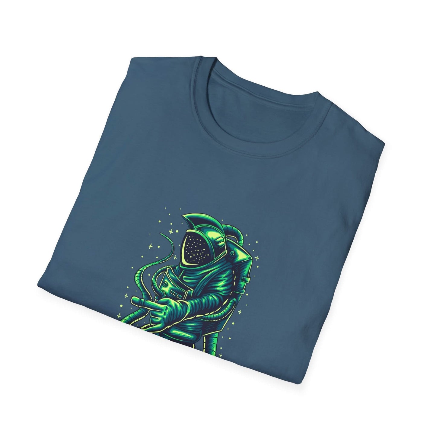 Astronaut in Space Green - Mleem