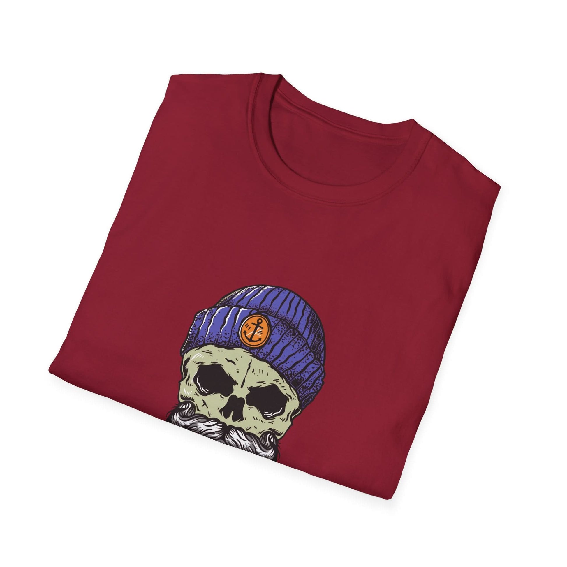 Skull Beard Illustration - Mleem